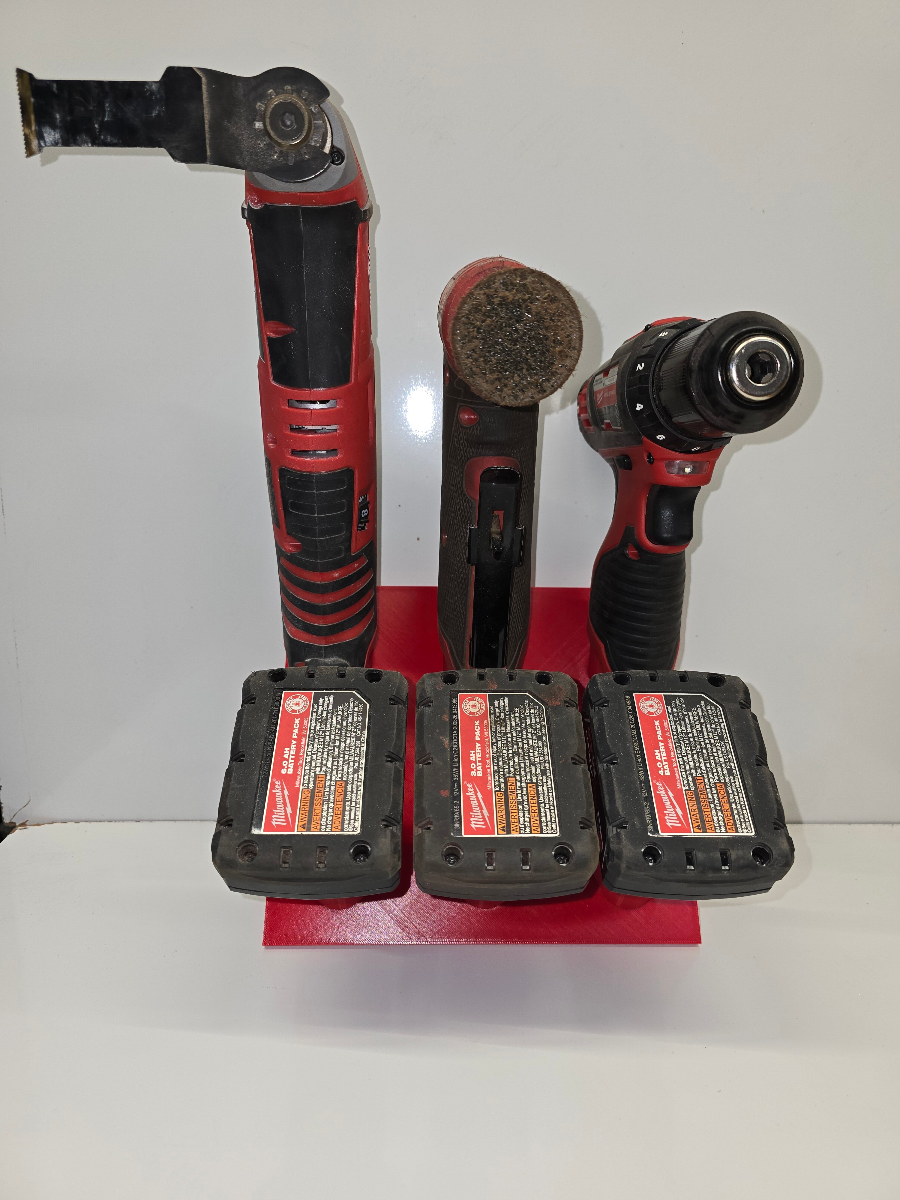 Milwaukee M12 Tool and Battery Organizer *ABS Multiple Sizes