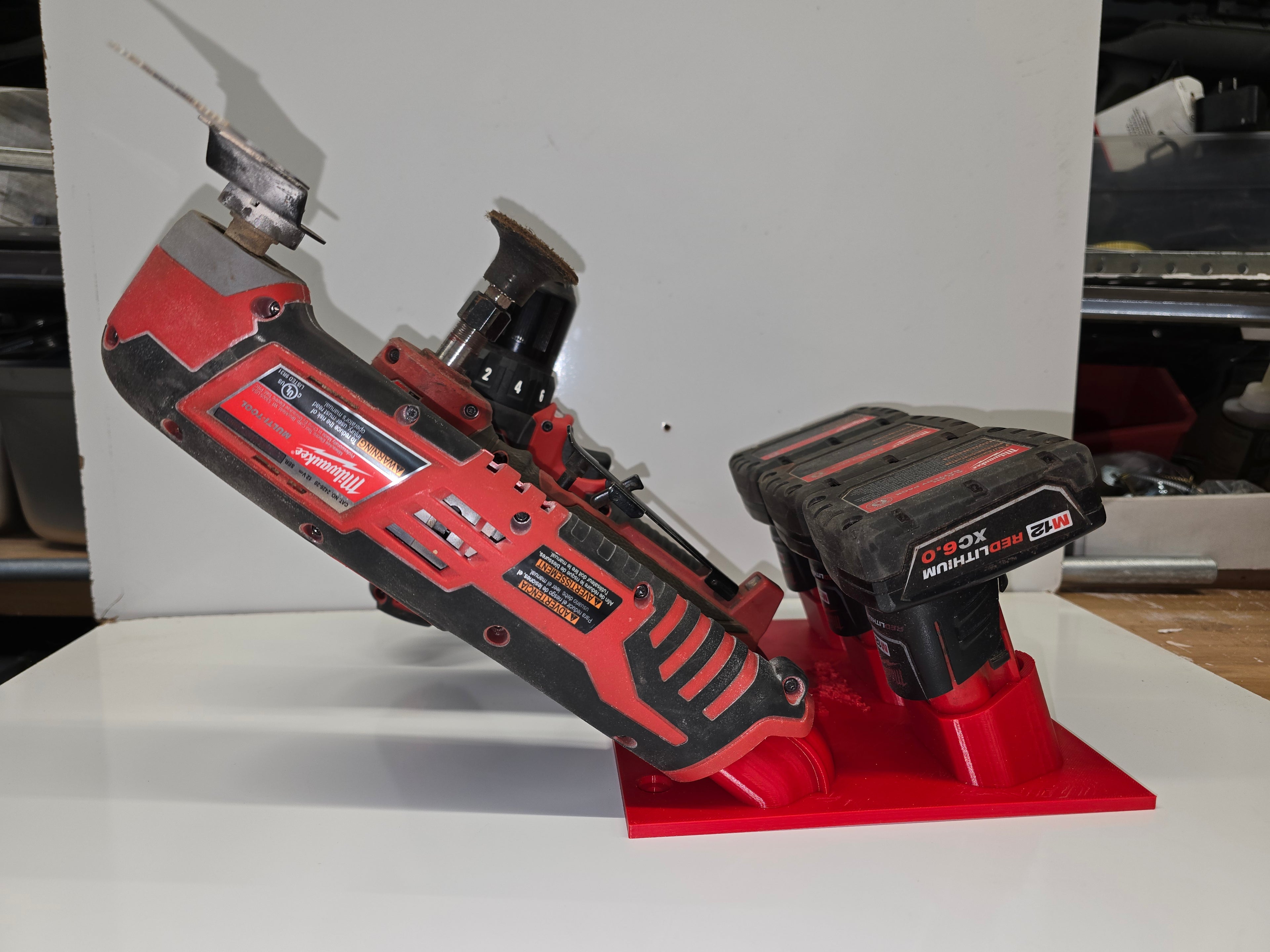 Milwaukee M12 Tool and Battery Organizer *ABS Multiple Sizes
