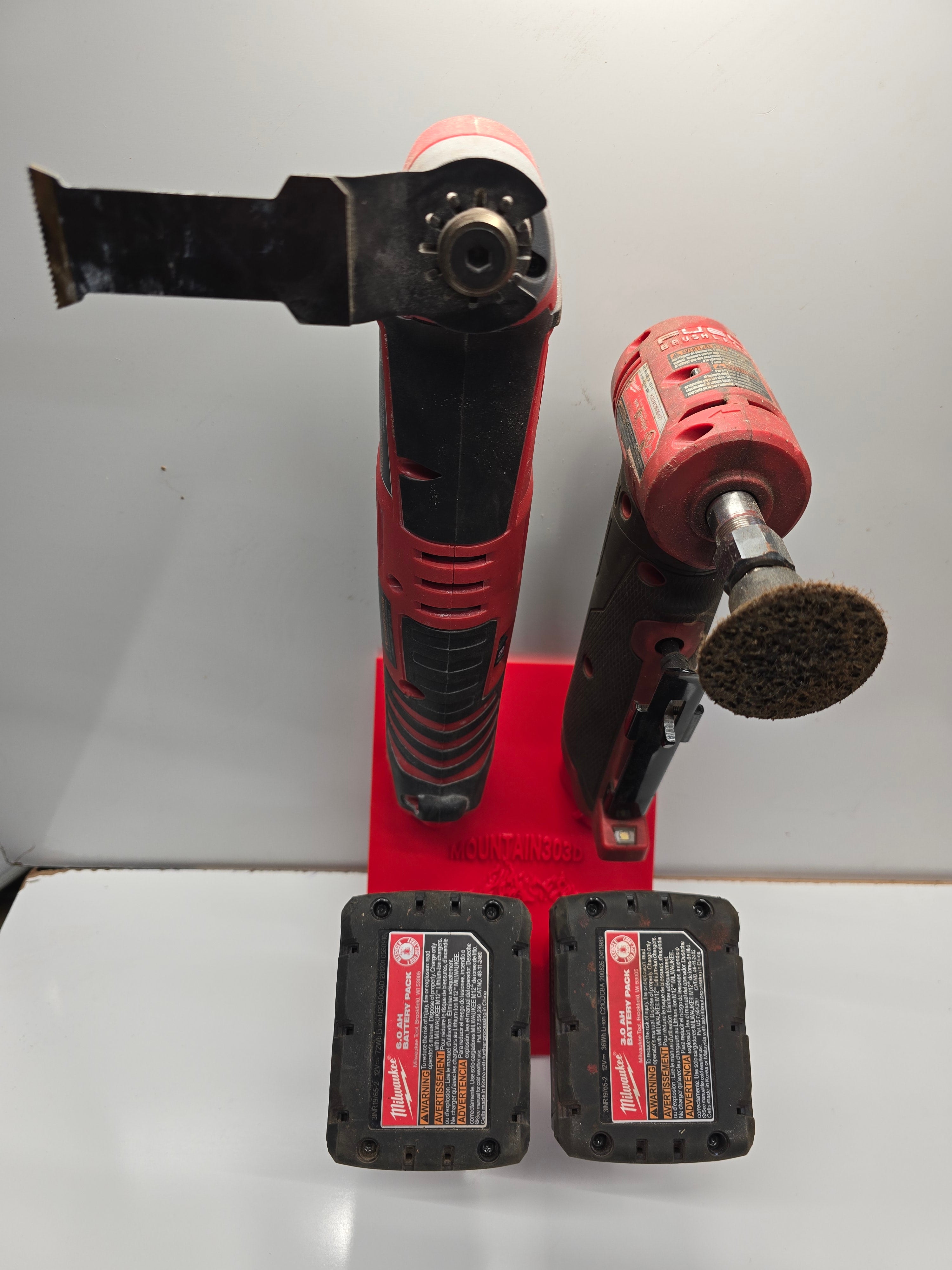 Milwaukee M12 Tool and Battery Organizer *ABS Multiple Sizes