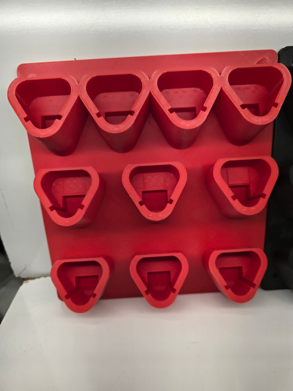 10-Bay Battery Rack for M12 Batteries *ABS