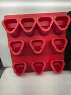 10-Bay Battery Rack for M12 Batteries *ABS