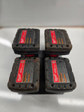 Battery Rack for Milwaukee M12 Batteries 4-bay *ABS