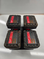 Battery Rack for Milwaukee M12 Batteries 4-bay *ABS