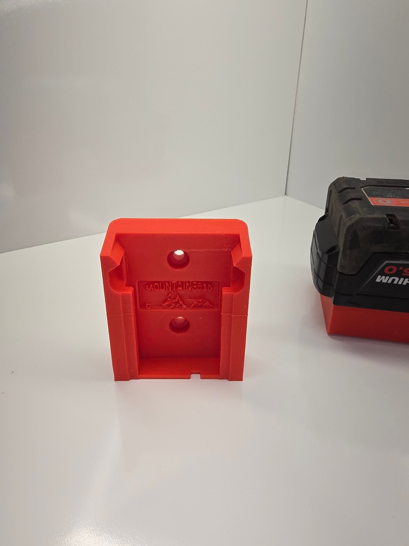 5 -Pack 3d Printed Battery Cover/Mount for all Milwaukee M18 Batteries *ABS