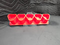 5-Bay Horizontal Mount Battery Rack for M12 Batteries *ABS