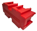3D Printed 6-Battery Caddy for Milwaukee M18 *ABS with collapsable handle