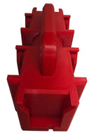3D Printed 6-Battery Caddy for Milwaukee M18 *ABS with collapsable handle
