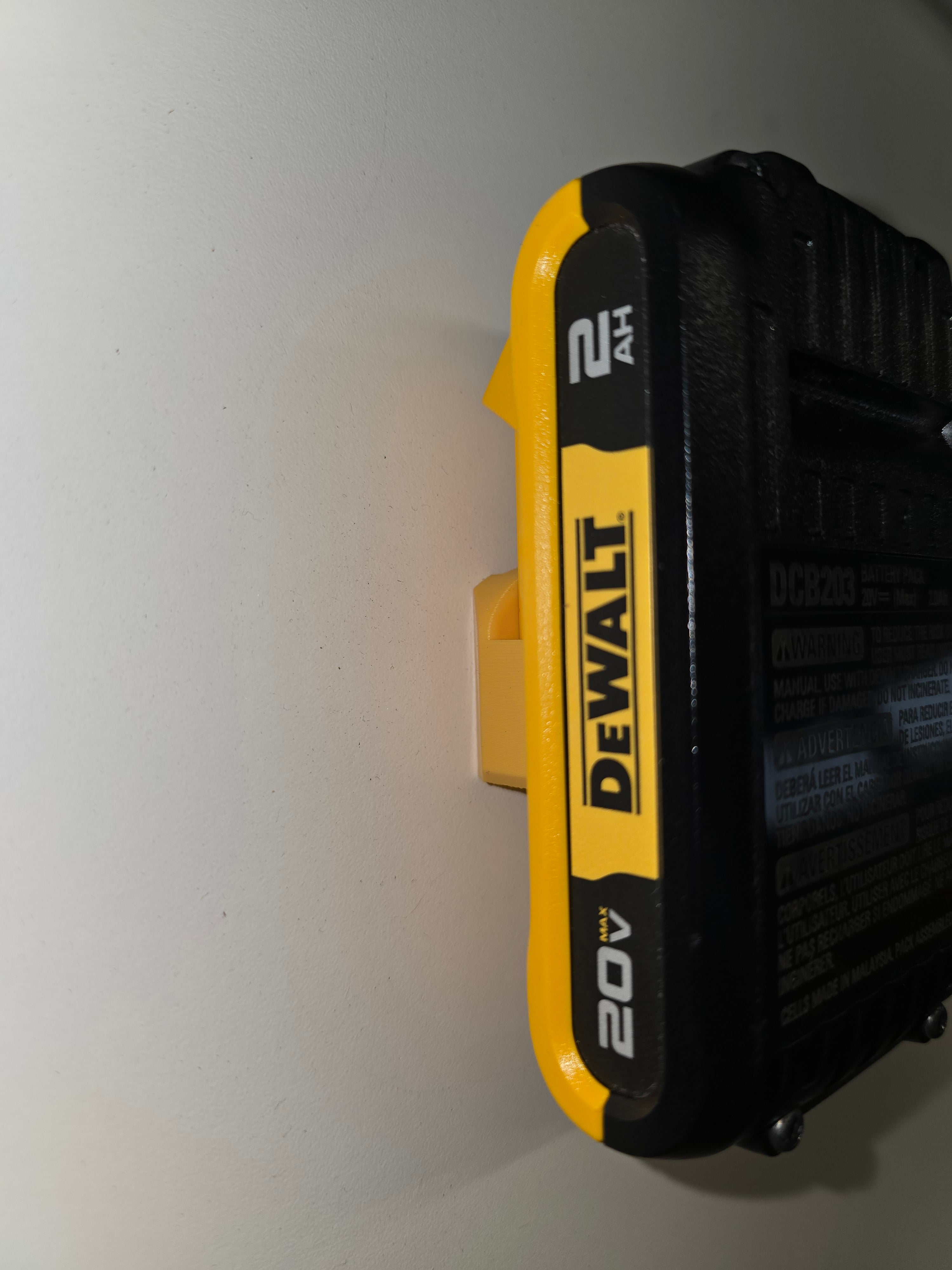 Battery Mount for DEWALT 20 or 60 Volt Battery *ABS (Multi-Pack)