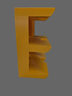 Battery Rack for Large DEWALT 20 Volt/60 Volt Batteries 6-bay *ABS