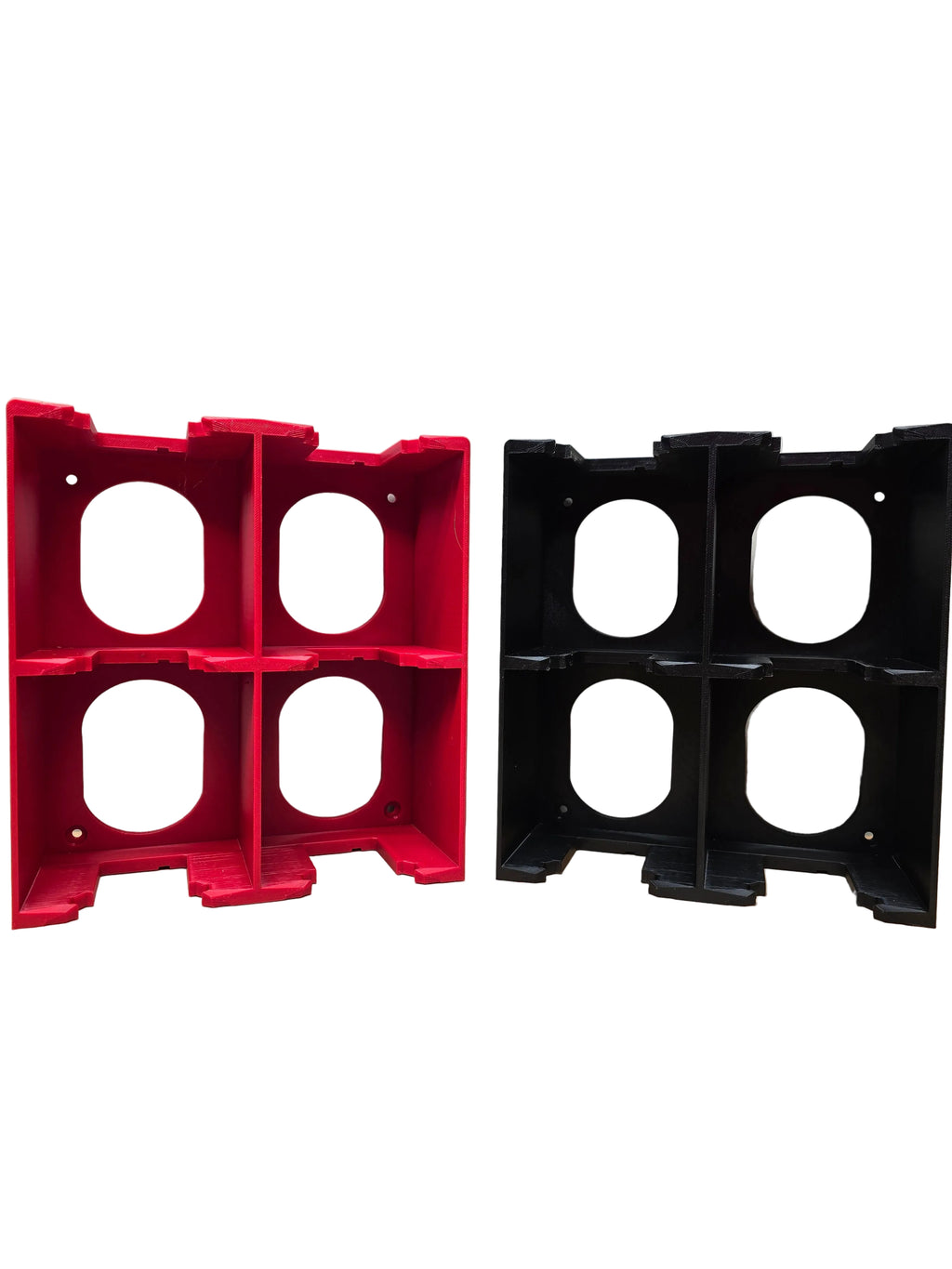 Battery Rack for Large Milwaukee M18 Batteries 6-bay *ABS