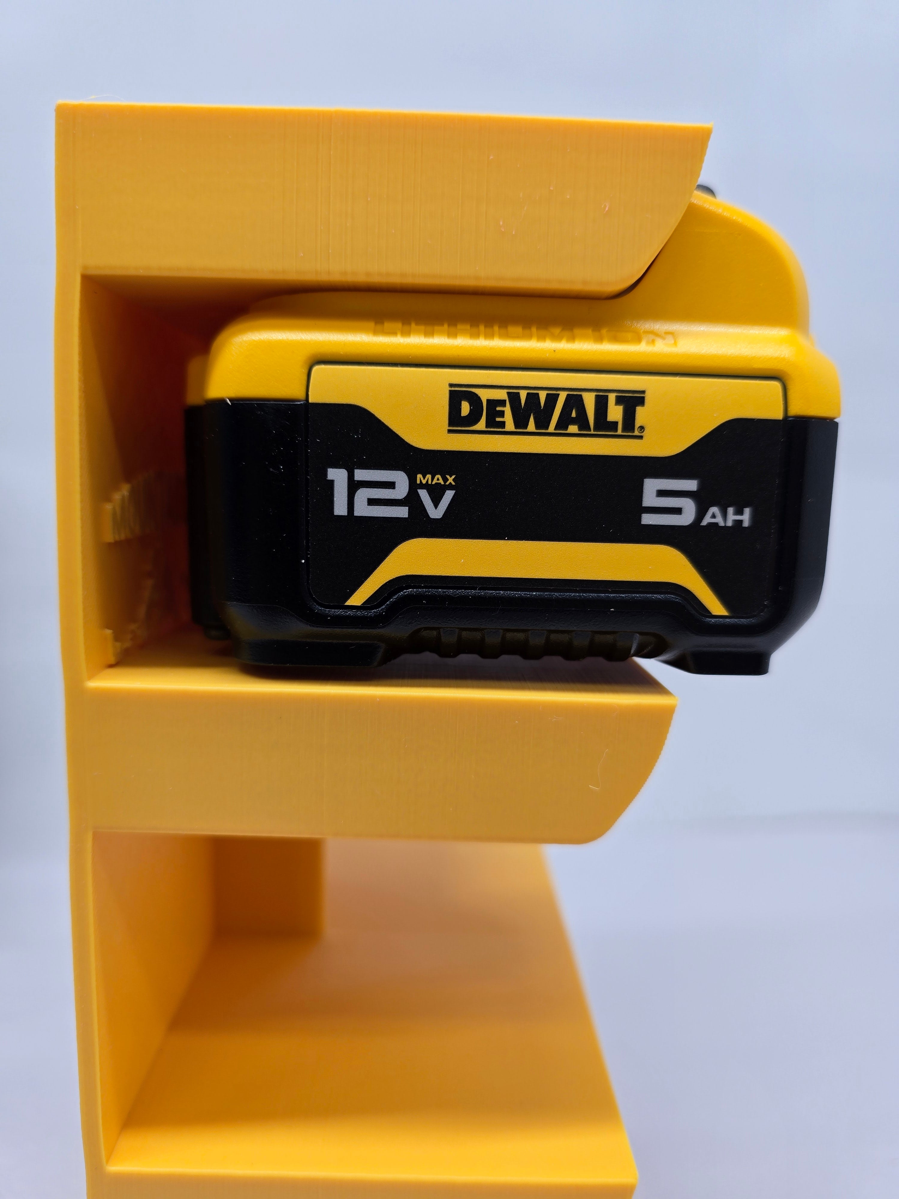 Battery Rack for DEWALT 12 Volt Batteries 8-bay *ABS