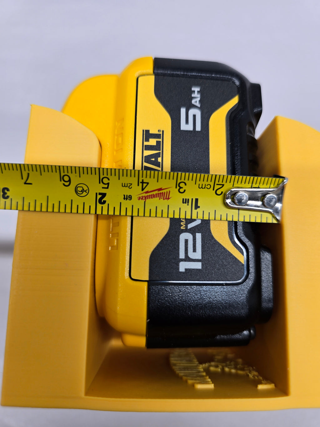 Battery Rack for DEWALT 12 Volt Batteries 8-bay *ABS