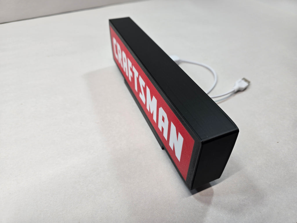 Craftsman Tools Custom LED Light Box