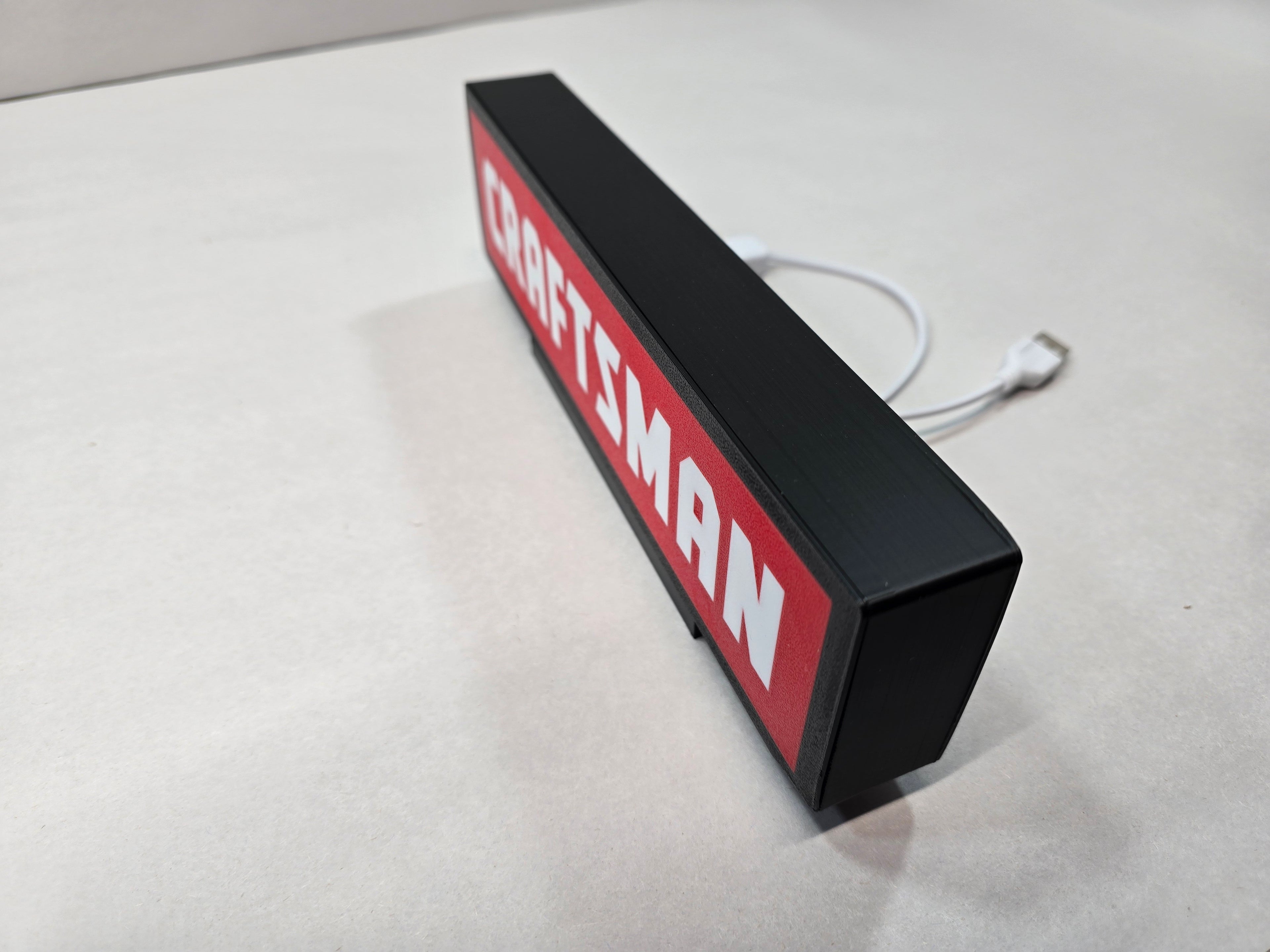 Craftsman Tools Custom LED Light Box