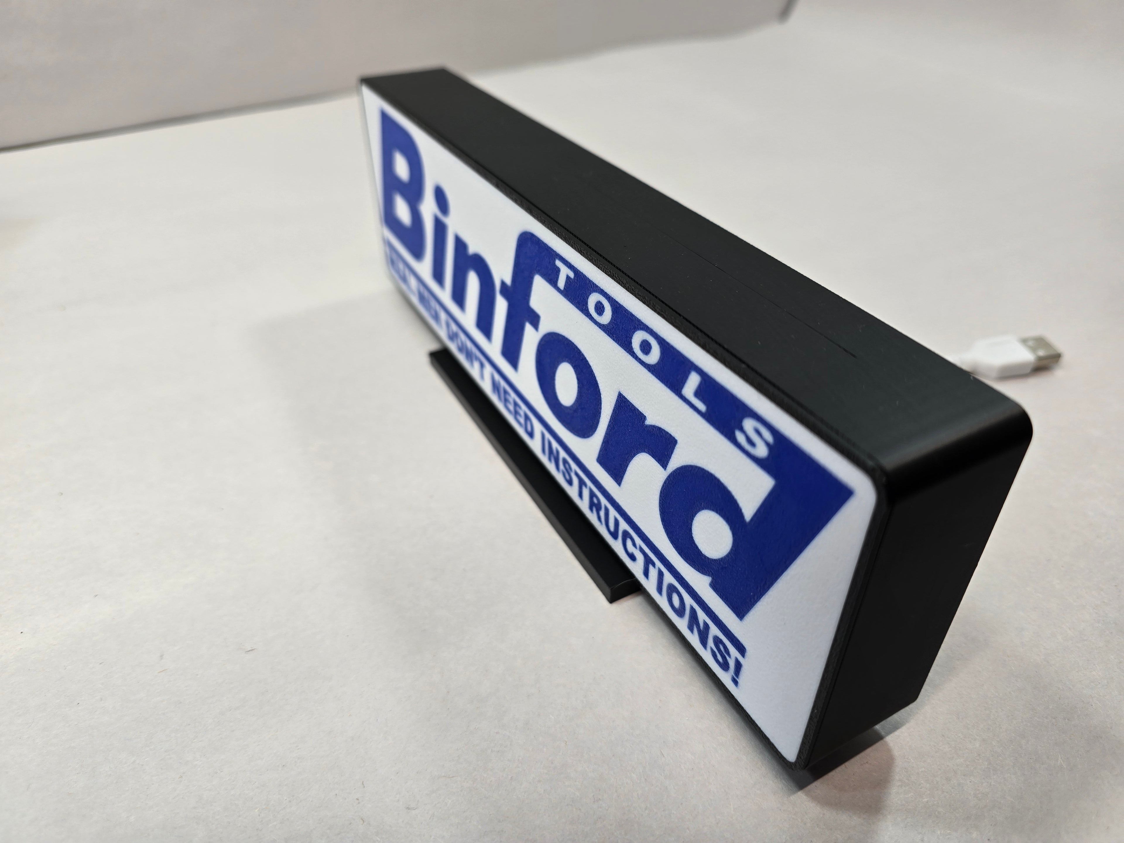 Binford Tools Custom LED Light Box
