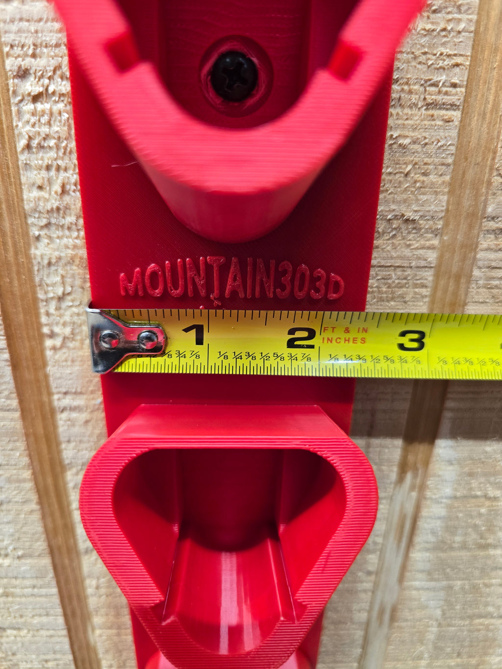 3-Bay Vertical Mount Battery Rack for M12 Batteries *ABS