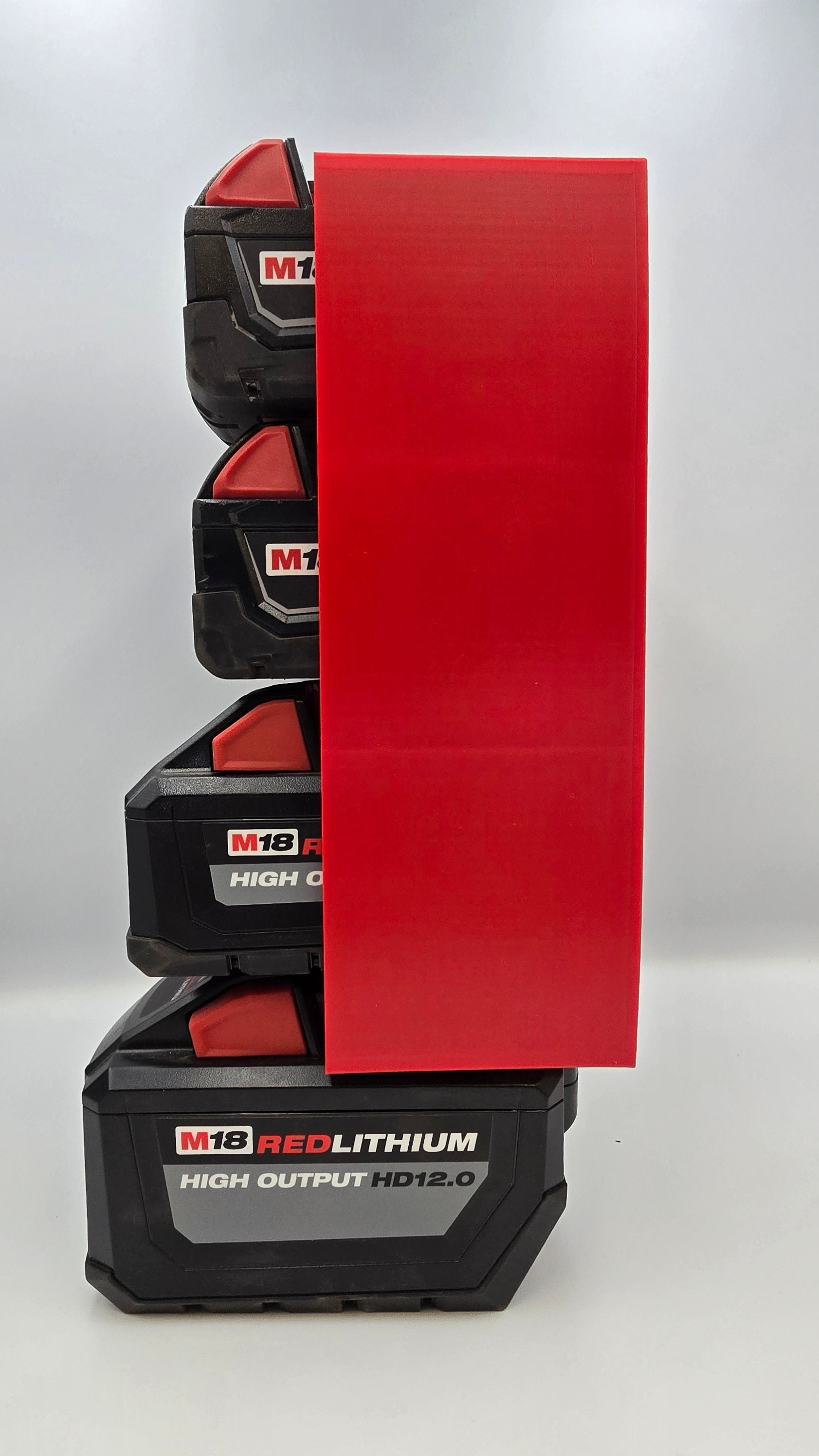 Battery Rack for Milwaukee M18 Batteries 8-bay *ABS