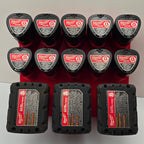 13-Bay Battery Rack for M12 Batteries *ABS