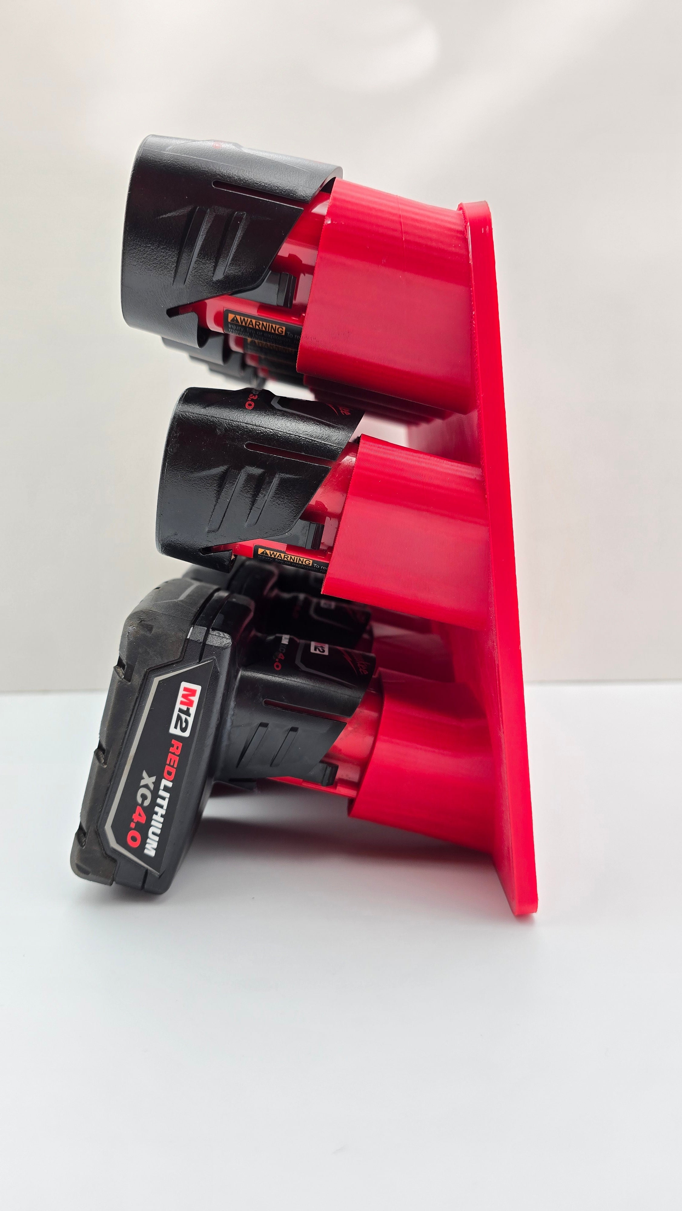 13-Bay Battery Rack for M12 Batteries *ABS