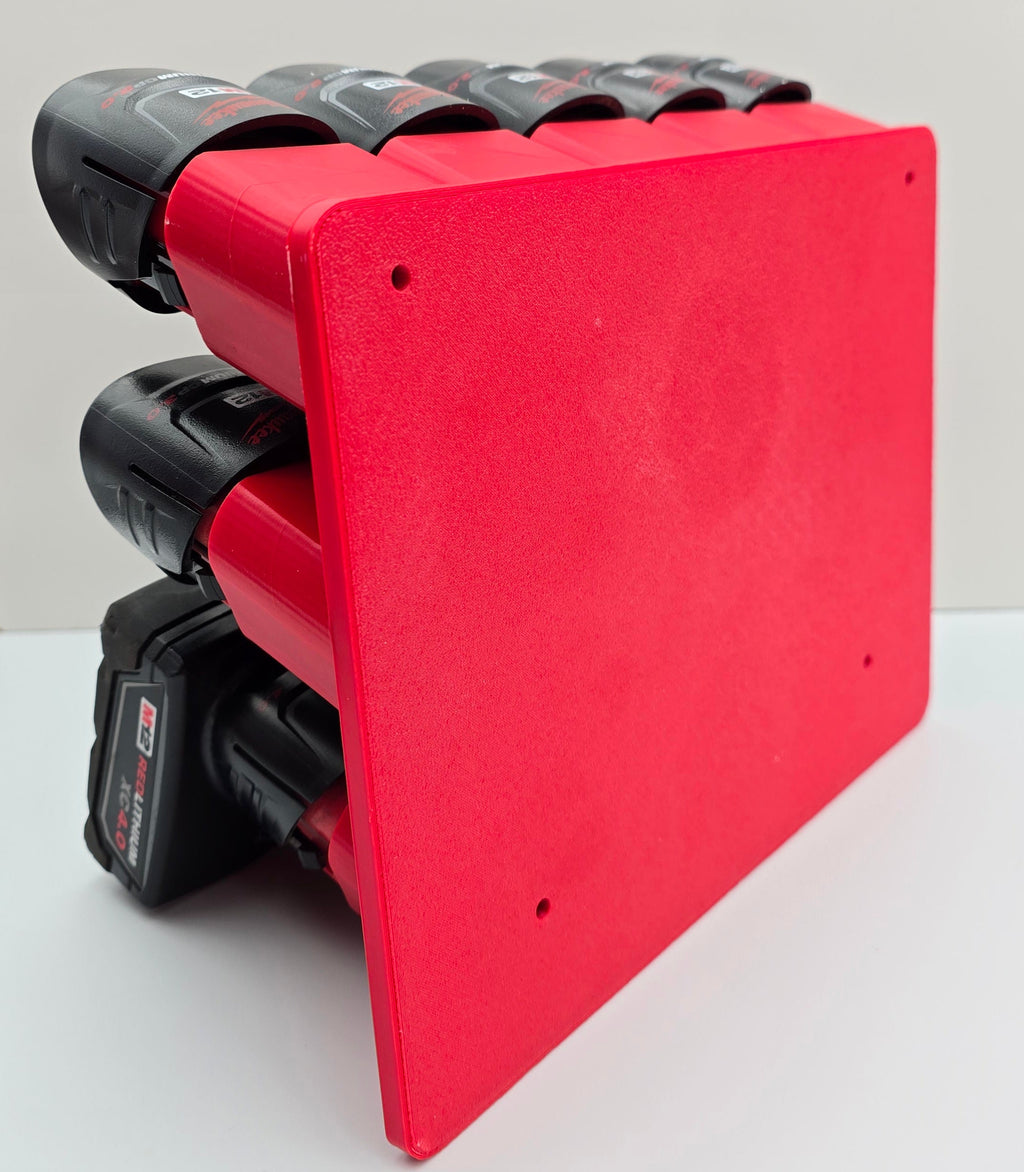 13-Bay Battery Rack for M12 Batteries *ABS