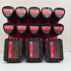 13-Bay Battery Rack for M12 Batteries *ABS