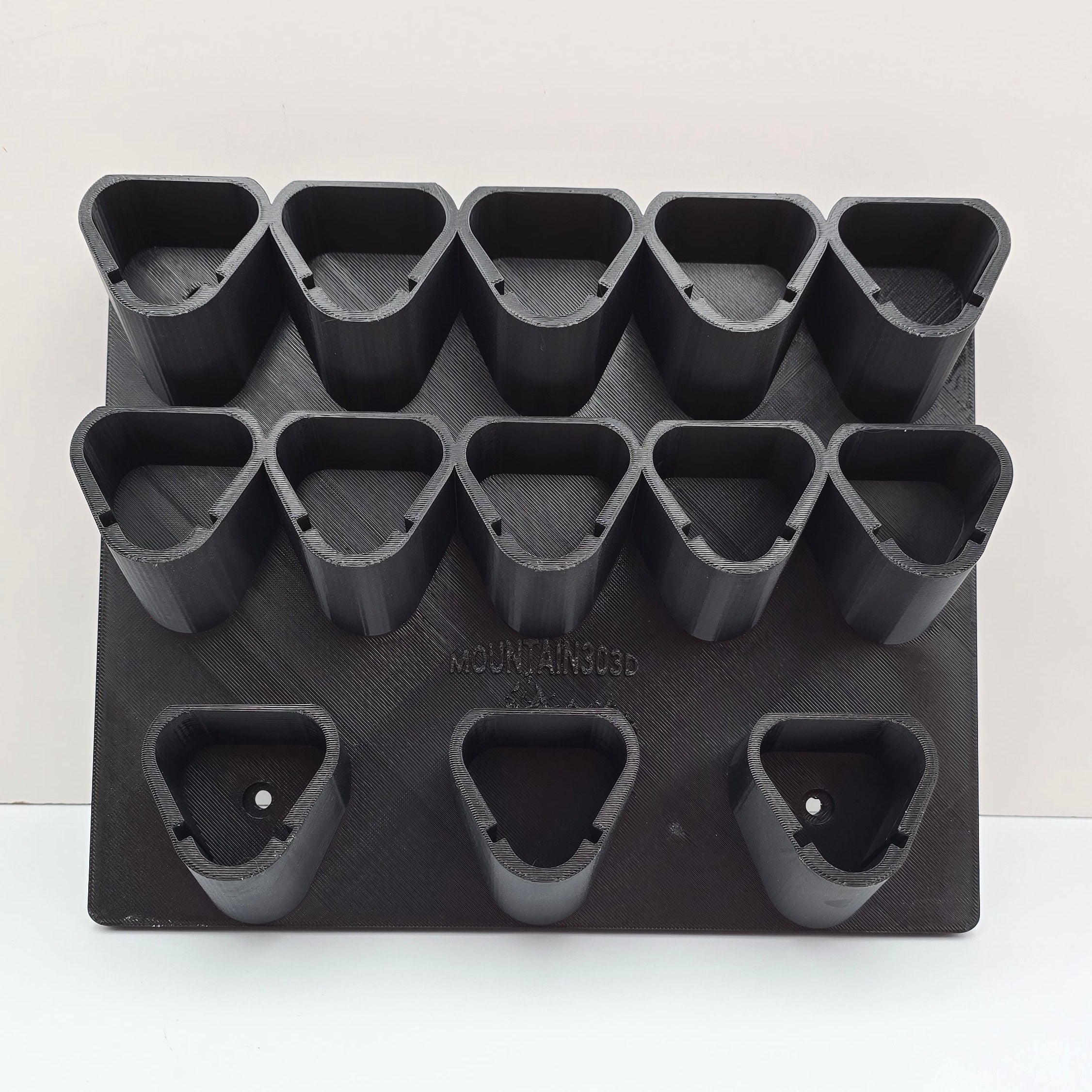 13-Bay Battery Rack for M12 Batteries *ABS