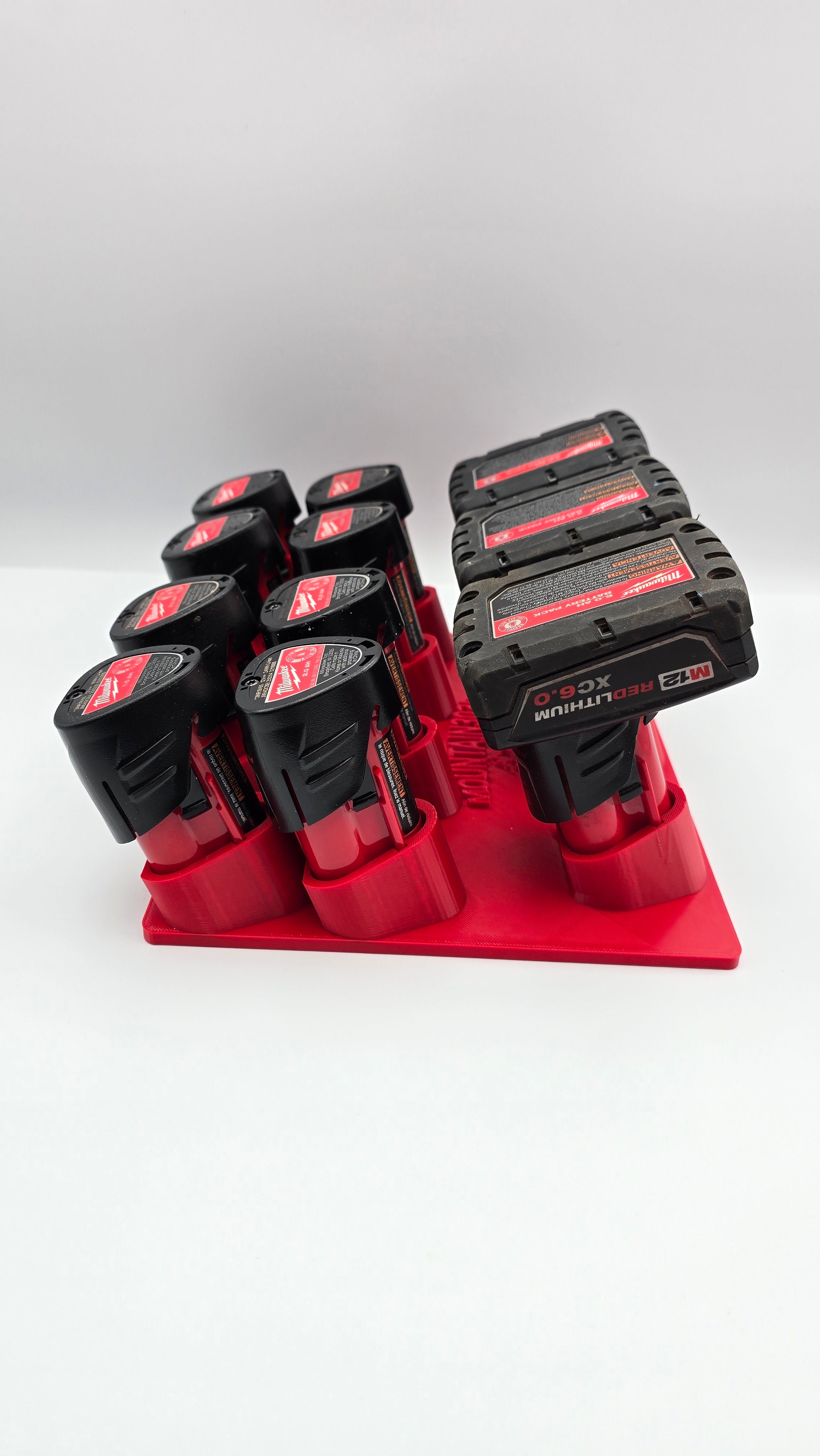 11-Bay Battery Rack for M12 Batteries *ABS