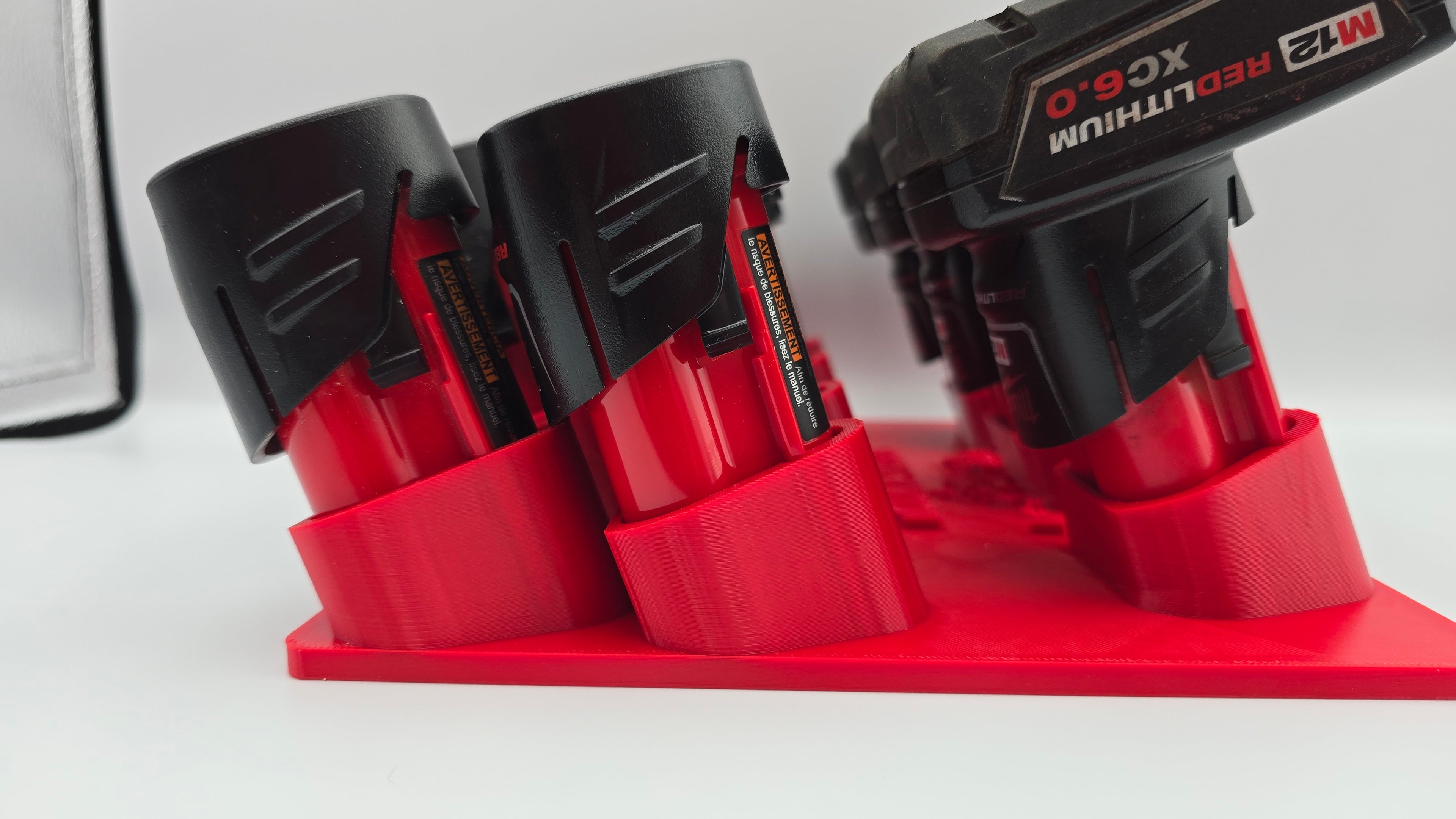 11-Bay Battery Rack for M12 Batteries *ABS