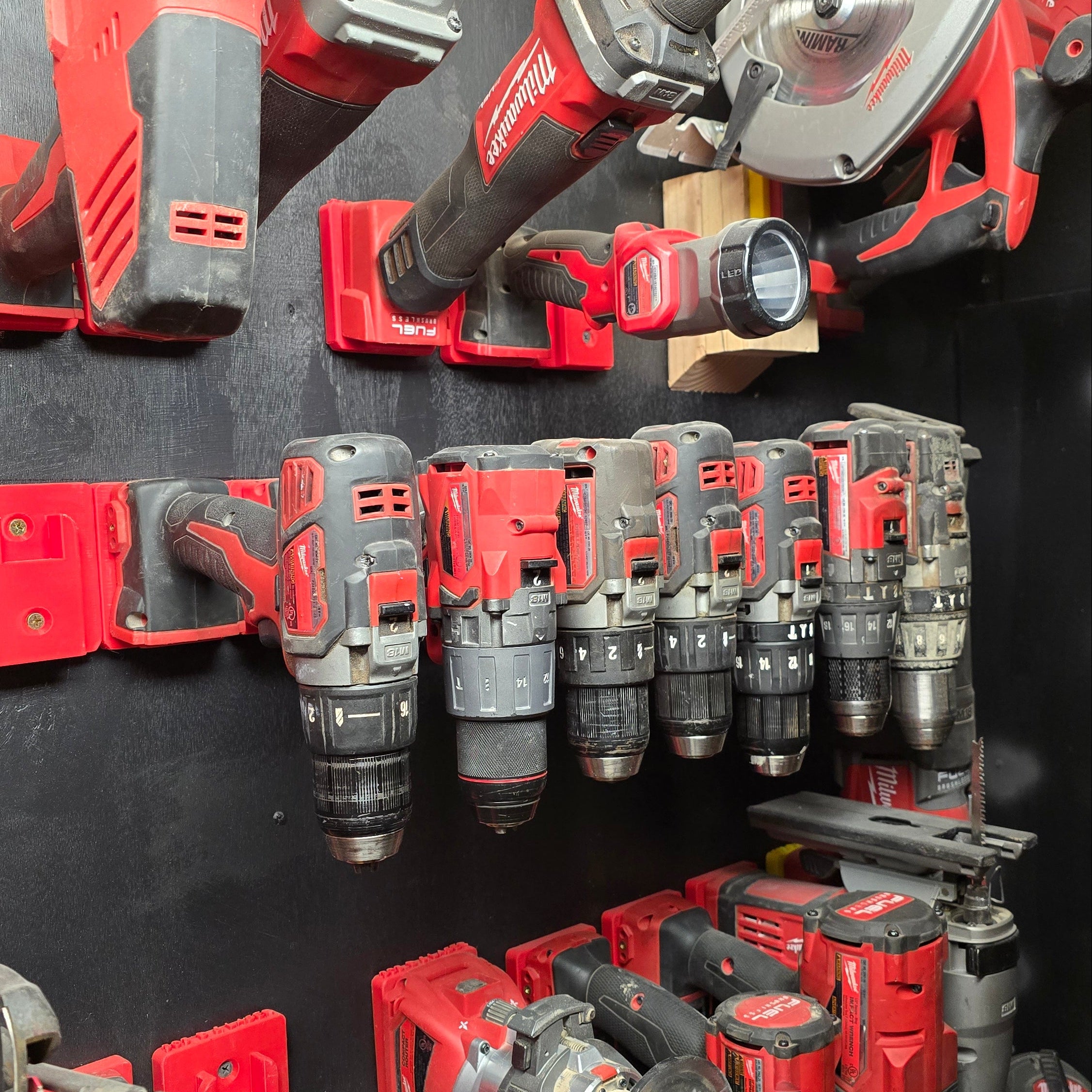 Tool Mount for Milwaukee M18 *EXTREME-DUTY ABS (Multi-Pack)